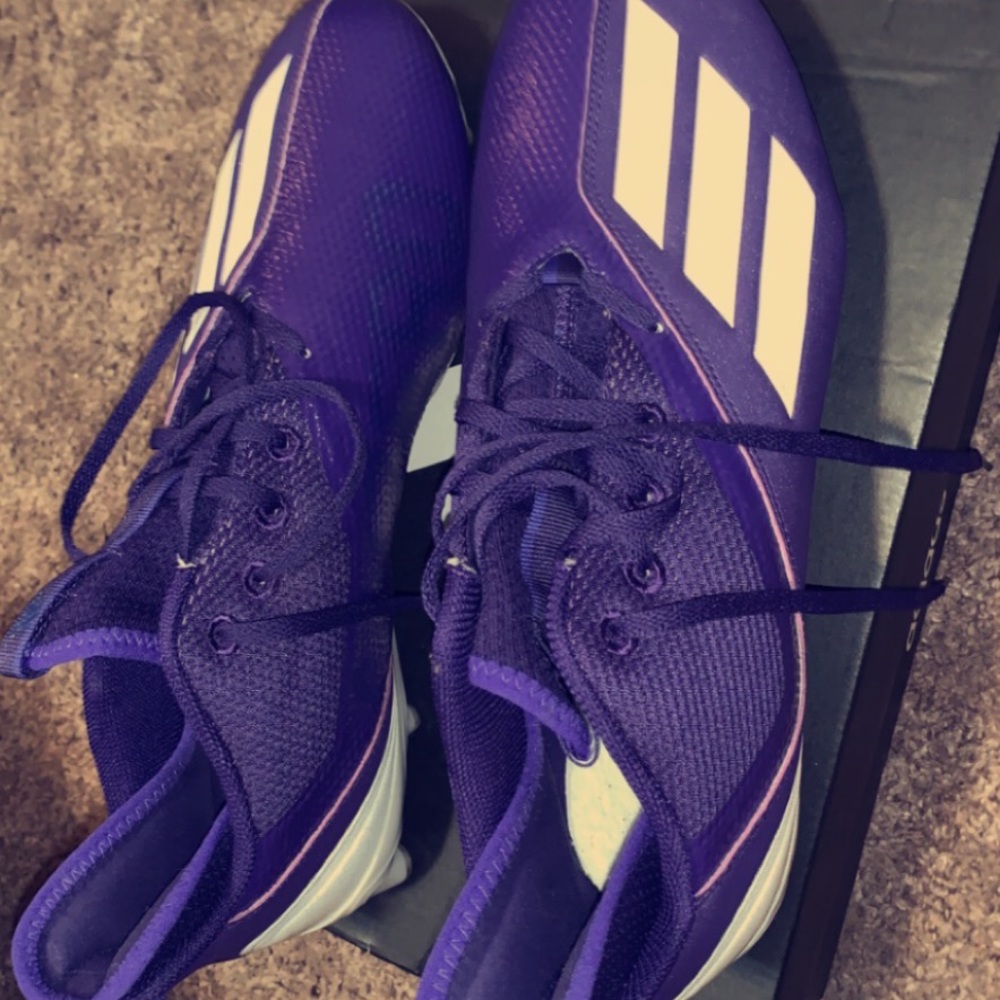Never Been Worn Limited Addition Purple Addidas Cleats